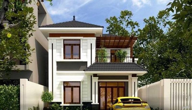 Mẫu villa vườn đơn giản, hiện  đại được ưa chuộng tại Bình Dương